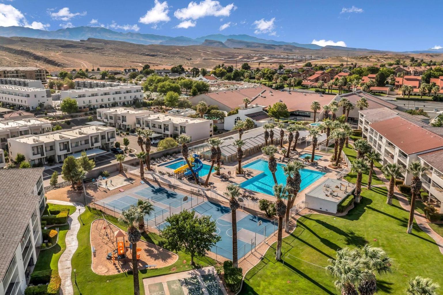 Modern Resort Condo - Pools, Courts & Scenic Views St. George Kültér fotó